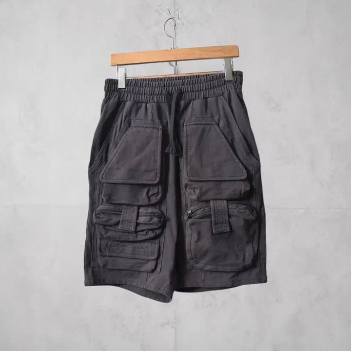 [BUNJANG] GRAIL Cargo Shorts M0412 / 그레즐리 카고 쇼츠 반바지 M0412