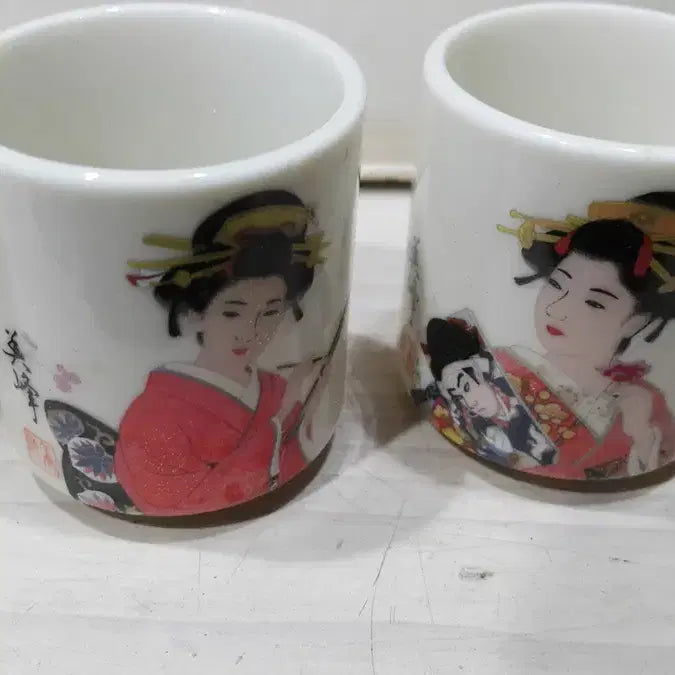 [BUNJANG] Japanese Sake Cups Set of 5 / 미사용 일본 청주잔 5개 세트