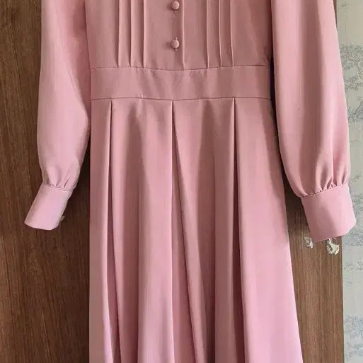 [BUNJANG] Darling Studio Pink Long Dress / 달링스튜디오 원피스