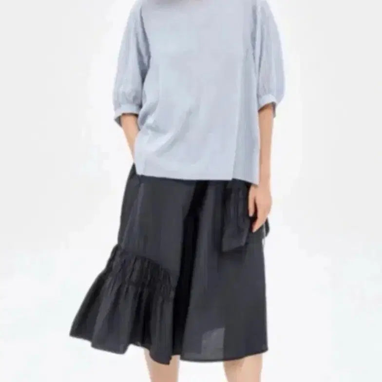 [BUNJANG] System Volume Sleeve Summer Knit / 시스템 볼륨소매 썸머니트F55-77