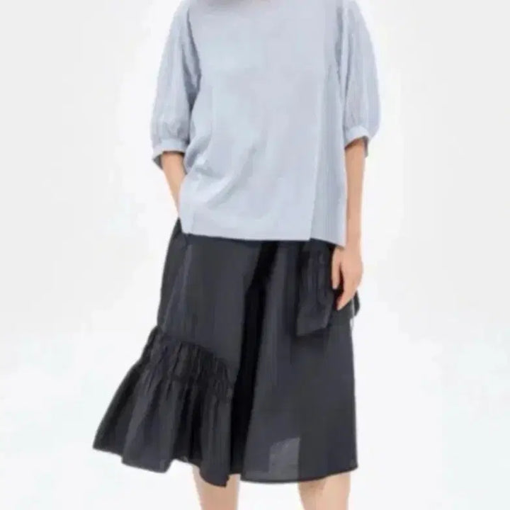 [BUNJANG] System Volume Sleeve Summer Knit / 시스템 볼륨소매 썸머니트F55-77