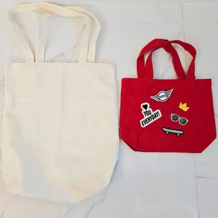 [BUNJANG] Eco Bag / Tote Bag (Set of 2) / [미사용 새상품] 에코백 / 토트백 (2개)