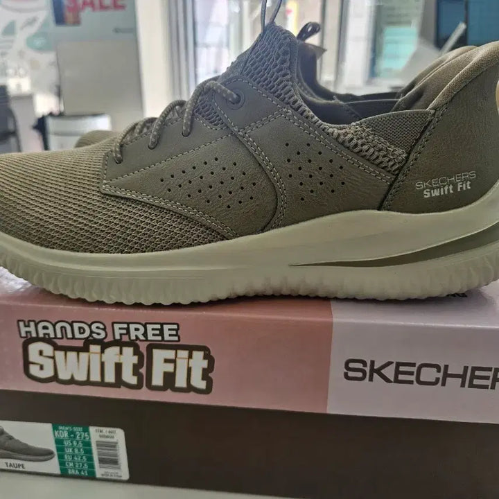 [BUNJANG] Skechers Swift Fit TAUPE Sneakers 275mm / 스케쳐스 스위프트핏 TAUPE 운동화 275mm