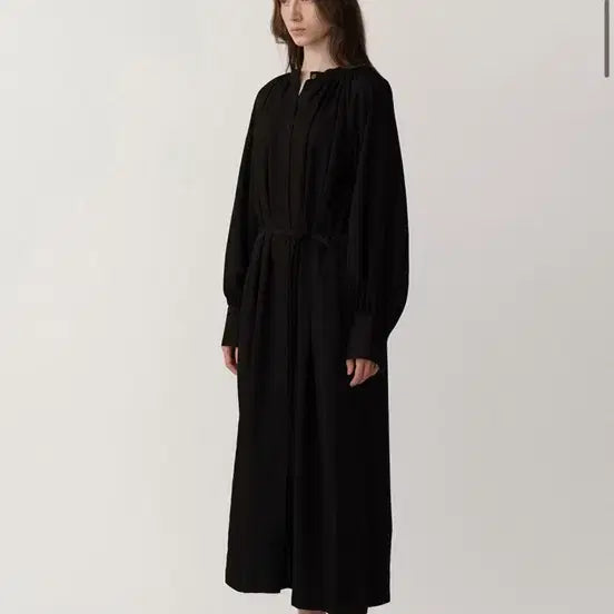 [BUNJANG] Kinder Salmon Belted Long Dress / 킨더살몬 벨티드 드레스 정가 21.8