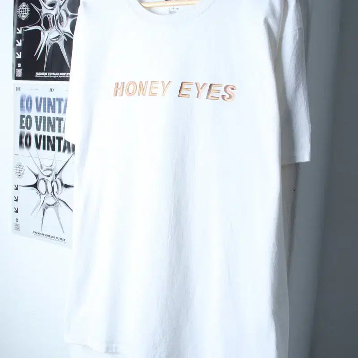[BUNJANG] Champion Lettering T-Shirt White Old School (L-XL) / (L-XL) 챔피온 반팔 티셔츠 레터링 화이트 올드스쿨-75AD