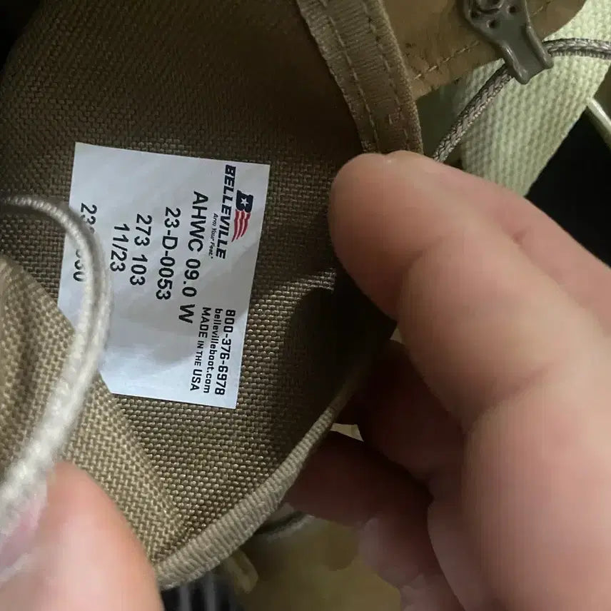 [BUNJANG] US Military Combat Boots - New / 미군전투화 새것