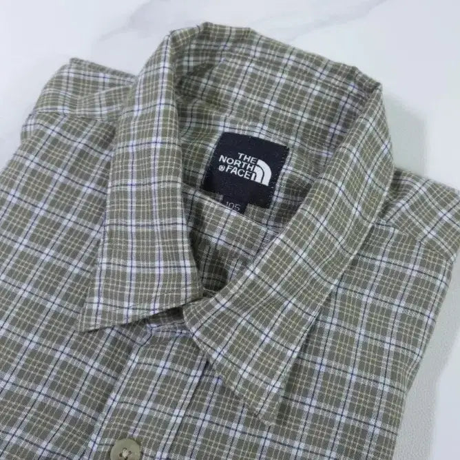 [BUNJANG] The North Face Plaid Long Sleeve Shirt Men&