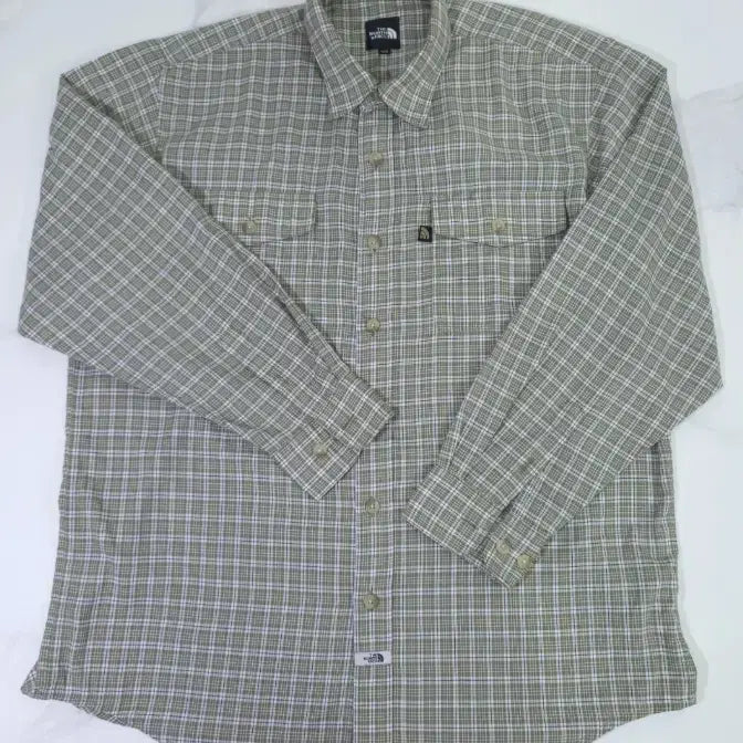 [BUNJANG] The North Face Plaid Long Sleeve Shirt Men&