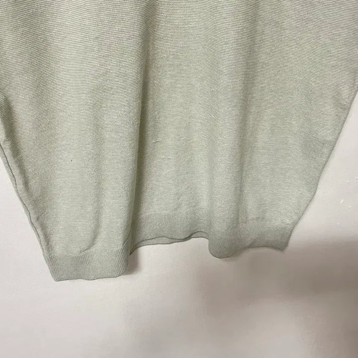 [BUNJANG] 100 CREMIEUX Spandex Knit Short-Sleeve T-Shirt / 100 CREMIEUX 스판 니트 반팔티 정품