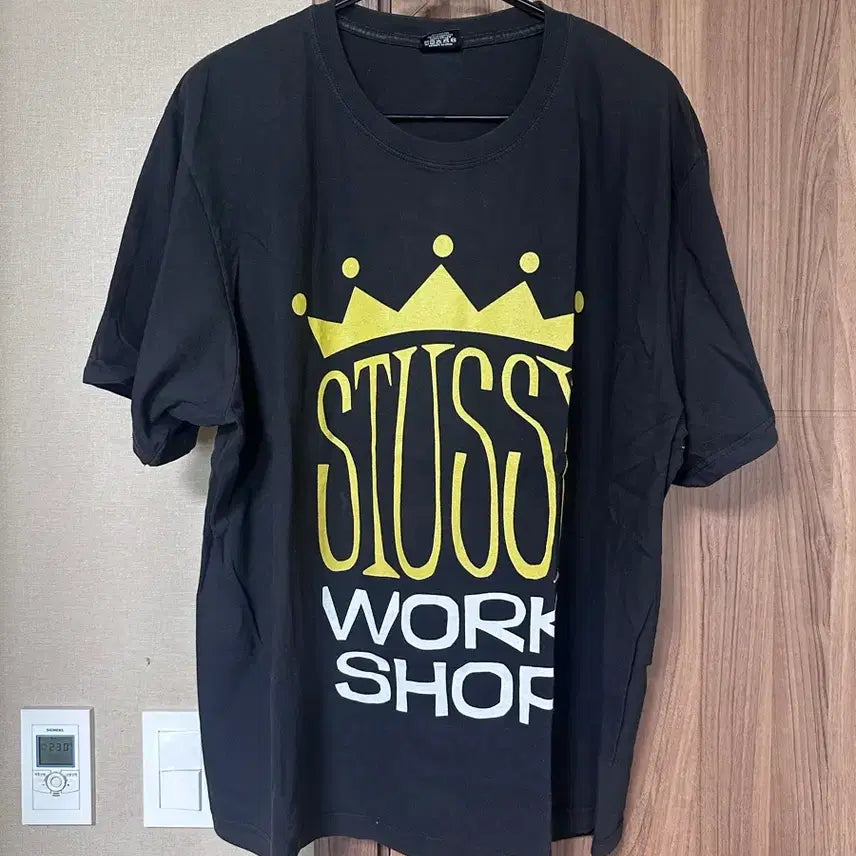 [BUNJANG] Stussy Workshop T-Shirt Black / [XL] 스투시 워크샵 반팔 티셔츠 블랙