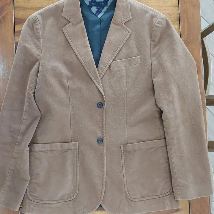 [SOLD OUT] 타미 힐피겨 코튼 블레이저 브라운 100~105 택포33,000원