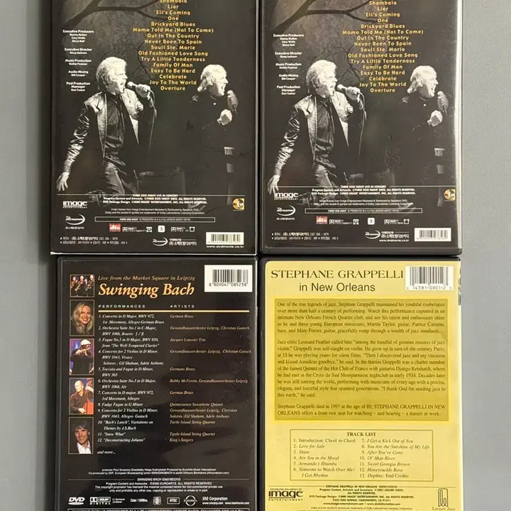 [BUNJANG] Music DVD 3-Disc Bundle Set / 음악 DVD 3종 일괄