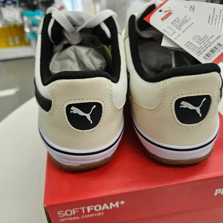 [BUNJANG] Puma Sneakers Ivory/Black 275mm / 푸마 스니커즈 아이보리/블랙 새상품 275mm