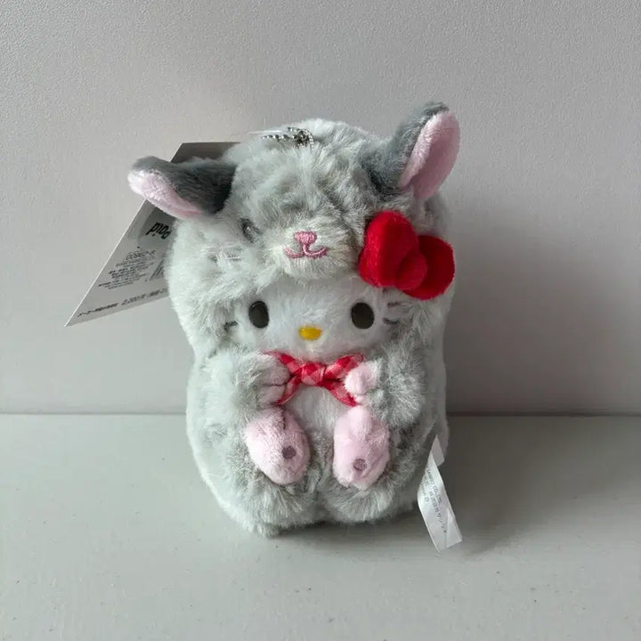 [BUNJANG] Sanrio Hello Kitty Zodiac Mouse Year Keyring Plush / (정품)산리오 키티 쥐띠 키링인형