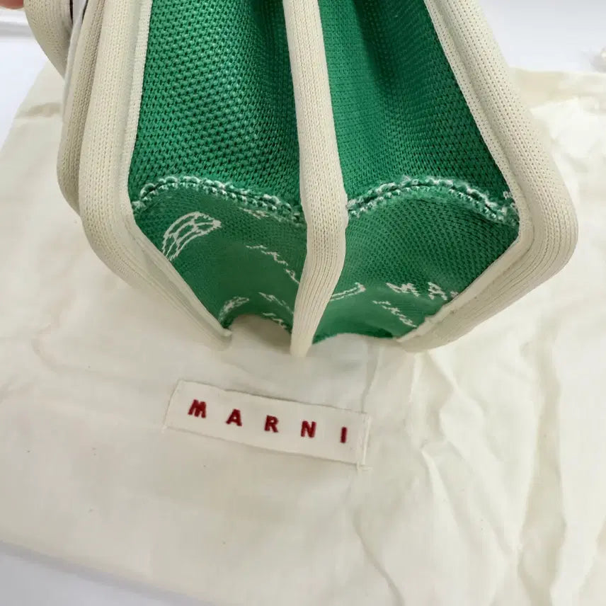 [BUNJANG] MARNI Knit Trunk Bag Mini Crossbody Bag / 새 상품 (미사용MARNI 마르니 니트 트렁크백  / 미니 크로스백