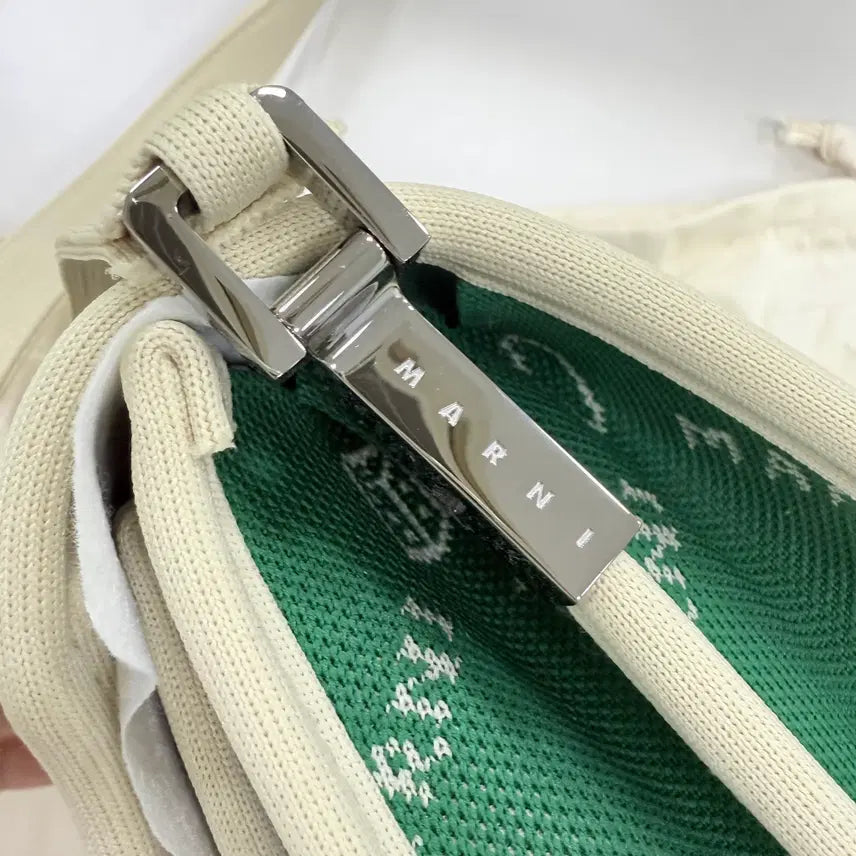 [BUNJANG] MARNI Knit Trunk Bag Mini Crossbody Bag / 새 상품 (미사용MARNI 마르니 니트 트렁크백  / 미니 크로스백