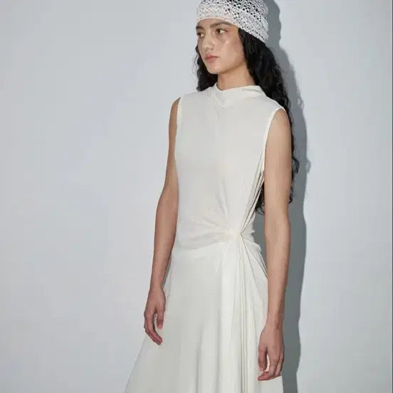 [BUNJANG] TEXTROOM Dress Ivory Long Dress New / 텍스트룸 드레스 원피스 새상품