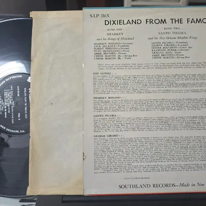 [BUNJANG] Various Artists Dixieland From The Famous Door LP (1954) / 재즈_Various(DIXIELAND FROM ~) LP US