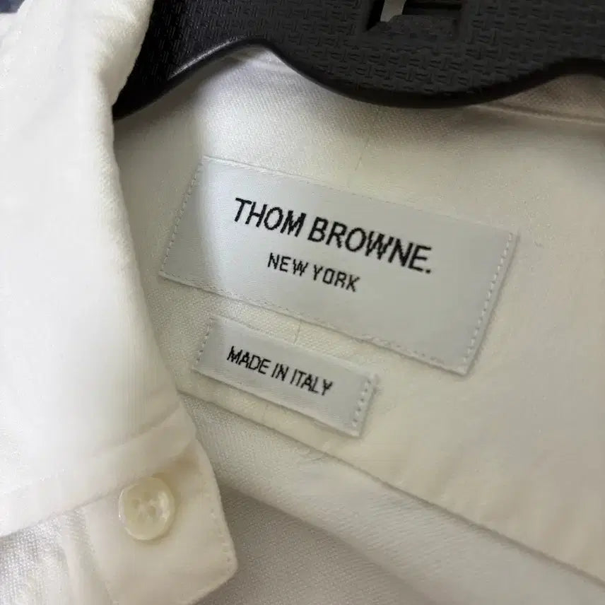 [BUNJANG] Thom Browne Diagonal Stripe Armband Shirt Size 3 / 톰브라운 사선완장 셔츠 [3] 사이즈