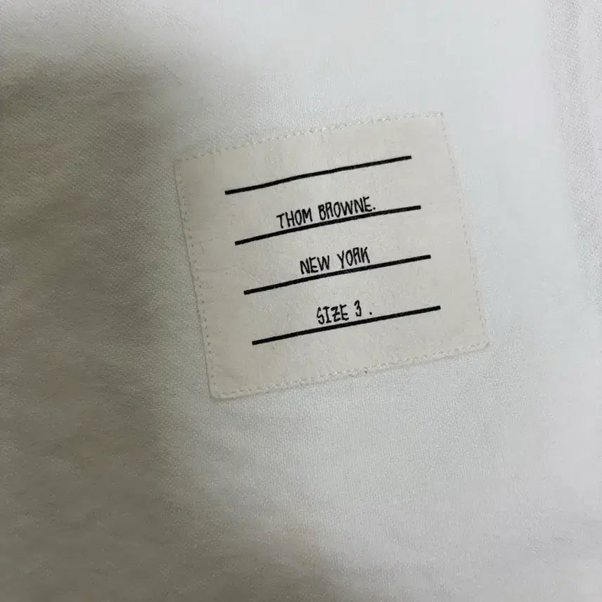 [BUNJANG] Thom Browne Diagonal Stripe Armband Shirt Size 3 / 톰브라운 사선완장 셔츠 [3] 사이즈