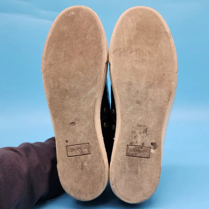 [BUNJANG] Lanvin Velour Sneakers Size 245 / hh 랑방 벨루어 스니커즈 245