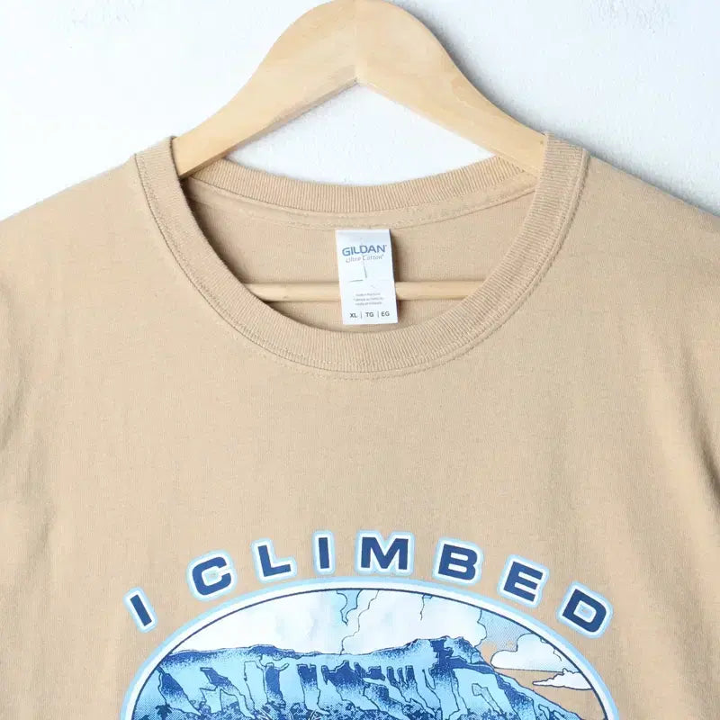[BUNJANG] Gildan Oversized T-Shirt Hawaii Beige XL-2XL / (XL-2XL) 길단 반팔 티셔츠 빅사이즈 하와이 베이지-75BA