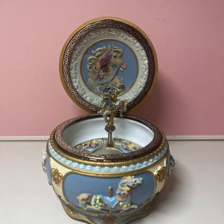 [BUNJANG] Sankyo Carousel Music Box - Merry-Go-Round Melody / 산쿄 Sankyo 회전목마 오르골