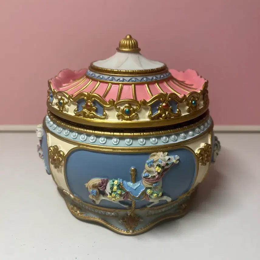 [BUNJANG] Sankyo Carousel Music Box - Merry-Go-Round Melody / 산쿄 Sankyo 회전목마 오르골