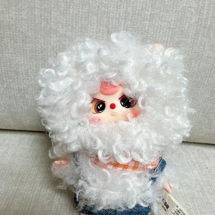 [BUNJANG] Babies 3 Mini Zoo Bbeul-i White Secret Plush / 베이비쓰리 미니동물원 뽀글이흰시크릿