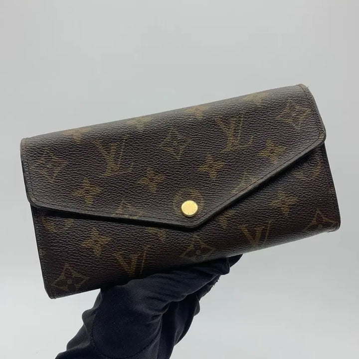 [BUNJANG] Louis Vuitton Monogram Sarah Wallet Long Wallet Brown / 267001766 루이비통 모노그램 사라 월릿 장지갑 브라운