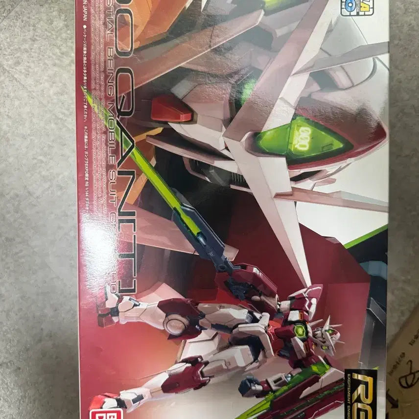 [BUNJANG] Bandai RG 00 QanT Trans-Am Clear Ver. Model Kit / 엑스포 한전 Rg 더블오 퀀터 트란잠 클리어 새상품