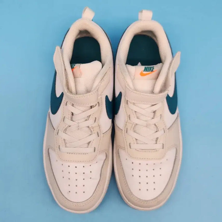 [BUNJANG] Nike Court Borough Green Kids Sneakers Size 220 / hh 나이키 코트버로우 그린 키즈 운동화 220