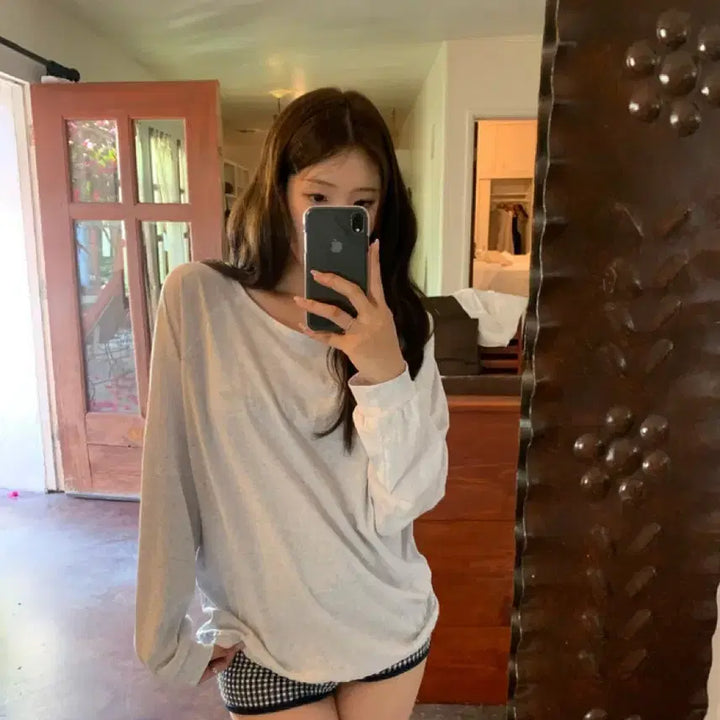 [BUNJANG] Ondemin Summer T-Shirt Melange / 온드민 썸머 티셔츠 멜란지 새상품