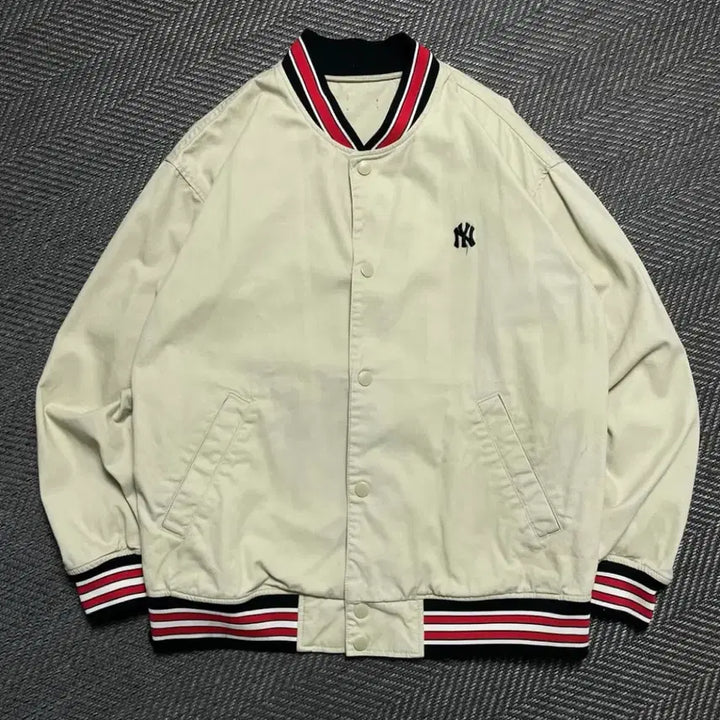 [BUNJANG] 00s MLB New York Yankees Baseball Varsity Jacket XL / 00s MLB 올드스쿨 뉴욕 양키스 베이스볼 바시티 자켓o 5580