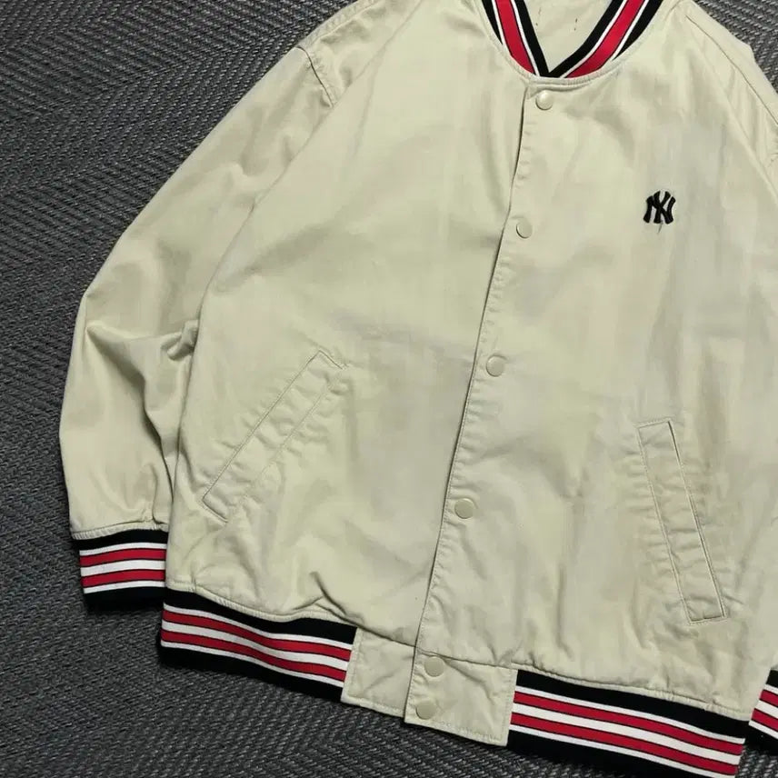 [BUNJANG] 00s MLB New York Yankees Baseball Varsity Jacket XL / 00s MLB 올드스쿨 뉴욕 양키스 베이스볼 바시티 자켓o 5580