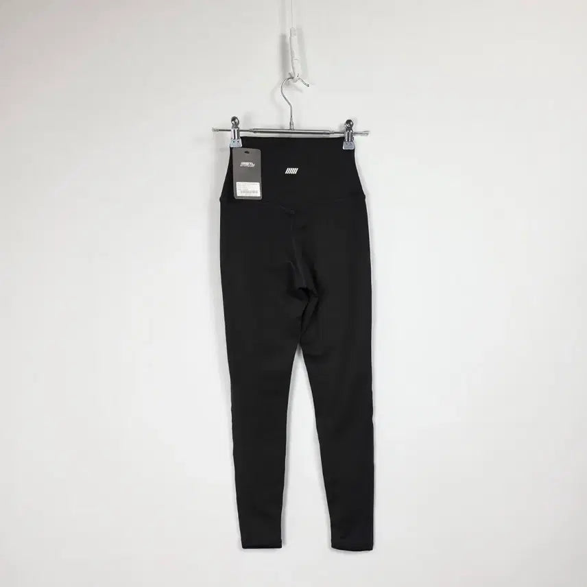 [BUNJANG] STL Black High-Waist 9-Part Leggings - Women&