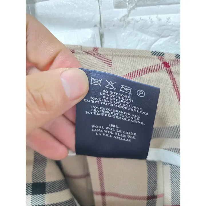 [BUNJANG] Burberry 26-inch Wrap Skirt / 26인치 버버리 랩 스커트 D164