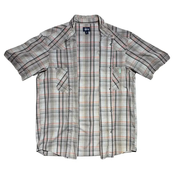 [BUNJANG] Stussy 90s Check Shirt / 90s 스투시 체크 셔츠
