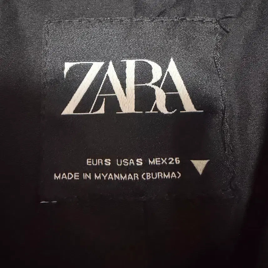 [BUNJANG] Zara Eco-Friendly Rider Leather Jacket / [S] 자라 친환경 라이더 레더 자켓