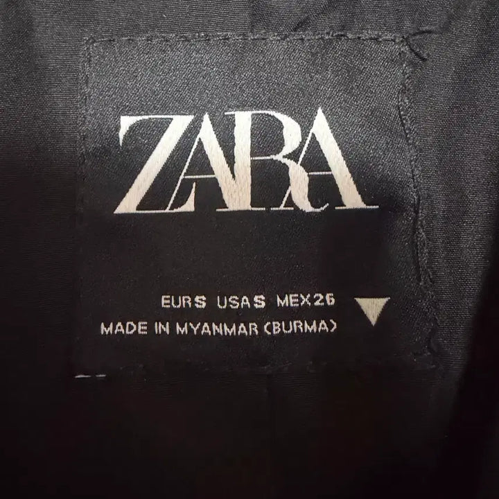 [BUNJANG] Zara Eco-Friendly Rider Leather Jacket / [S] 자라 친환경 라이더 레더 자켓