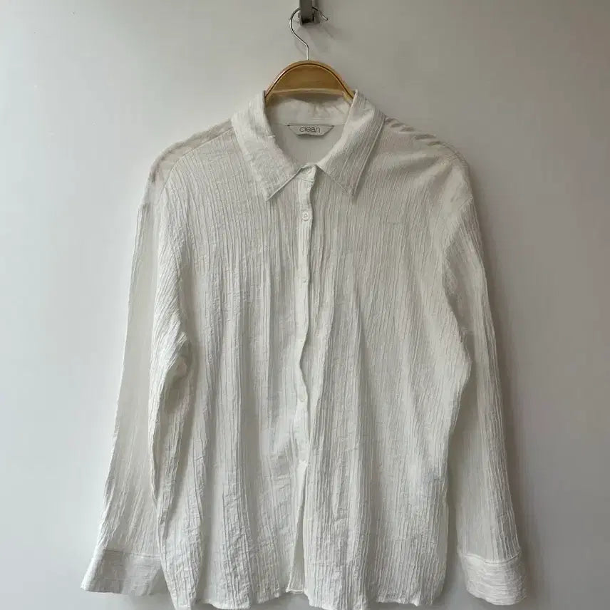 [BUNJANG] Simple White Blouse / 심플 화이트 블라우스