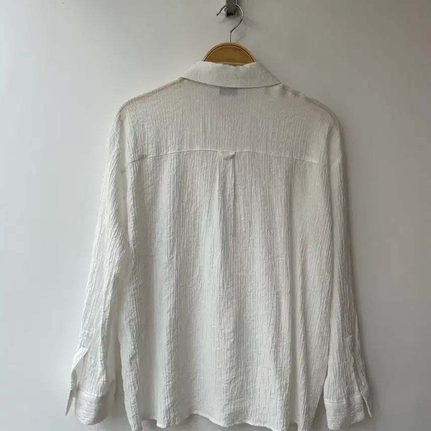 [BUNJANG] Simple White Blouse / 심플 화이트 블라우스