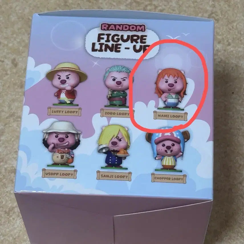 [BUNJANG] Zanmang Luffy Nami One Piece Figure / 잔망루피 원피스 피규어 나미