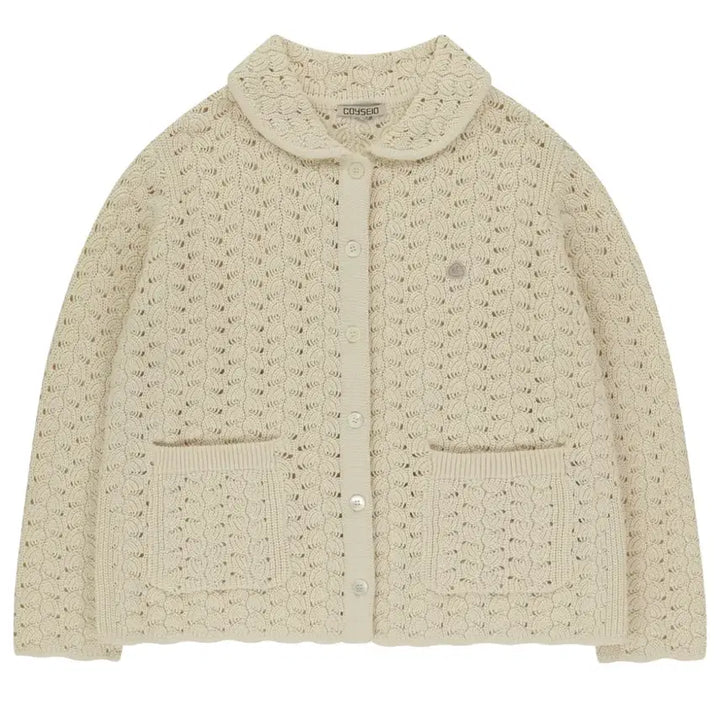 [BUNJANG] Koiseo Knit Cardigan Ivory / 코이세이오 니트 가디건 아이보리