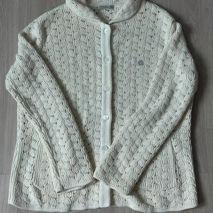 [BUNJANG] Koiseo Knit Cardigan Ivory / 코이세이오 니트 가디건 아이보리