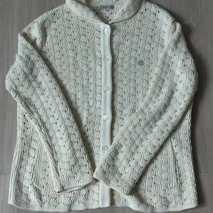 [BUNJANG] Koiseo Knit Cardigan Ivory / 코이세이오 니트 가디건 아이보리