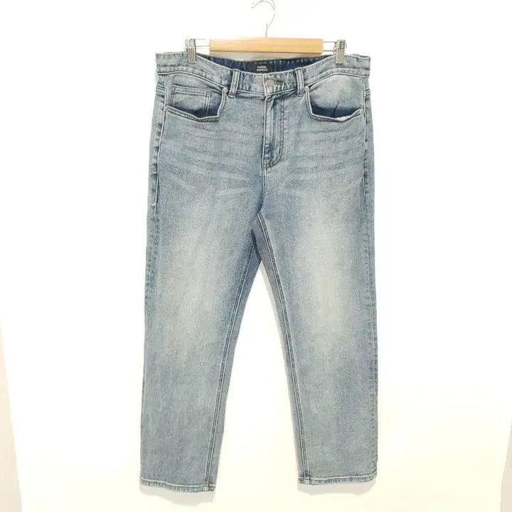 [BUNJANG] Musinsa Standard Tapered Crop Denim Pants / 무탠다드 테이퍼드 크롭 데님 팬츠 34_M2690