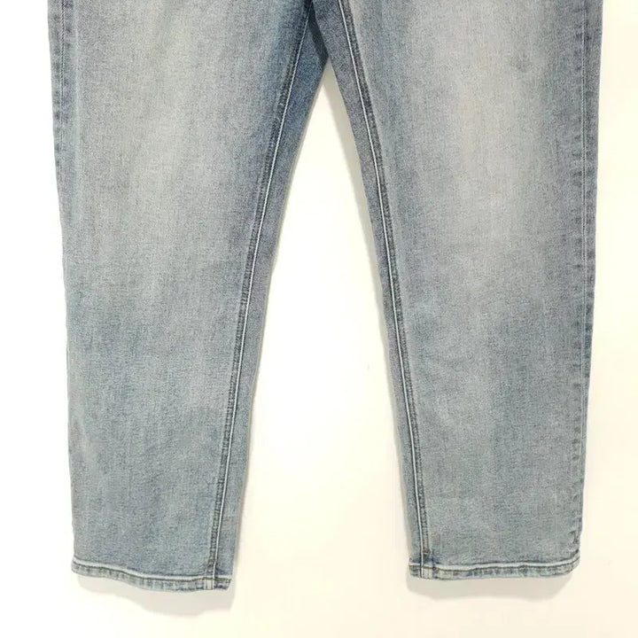 [BUNJANG] Musinsa Standard Tapered Crop Denim Pants / 무탠다드 테이퍼드 크롭 데님 팬츠 34_M2690