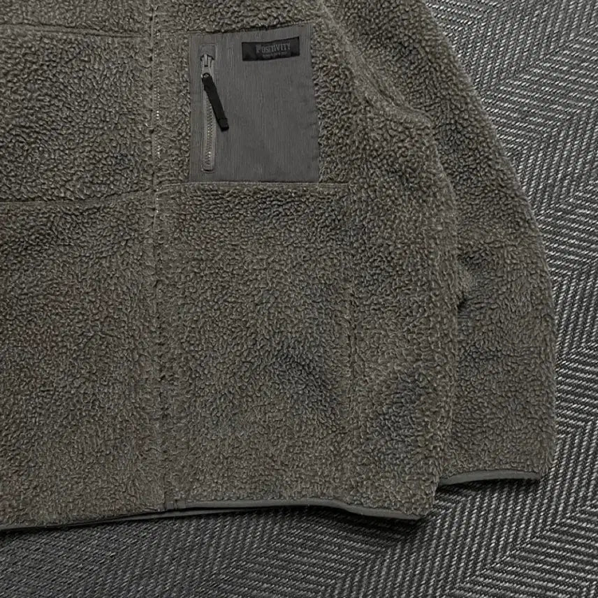 [BUNJANG] Hang Ten Sherpa Fleece Zip-Up Jacket XL / 행텐 보아털 쉐르파 플리스 집업 자켓o 5589