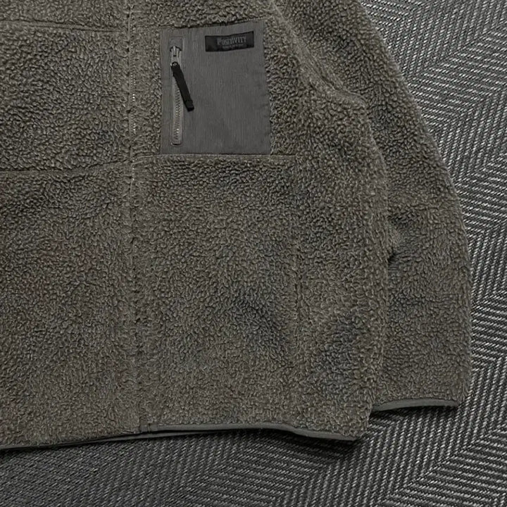 [BUNJANG] Hang Ten Sherpa Fleece Zip-Up Jacket XL / 행텐 보아털 쉐르파 플리스 집업 자켓o 5589